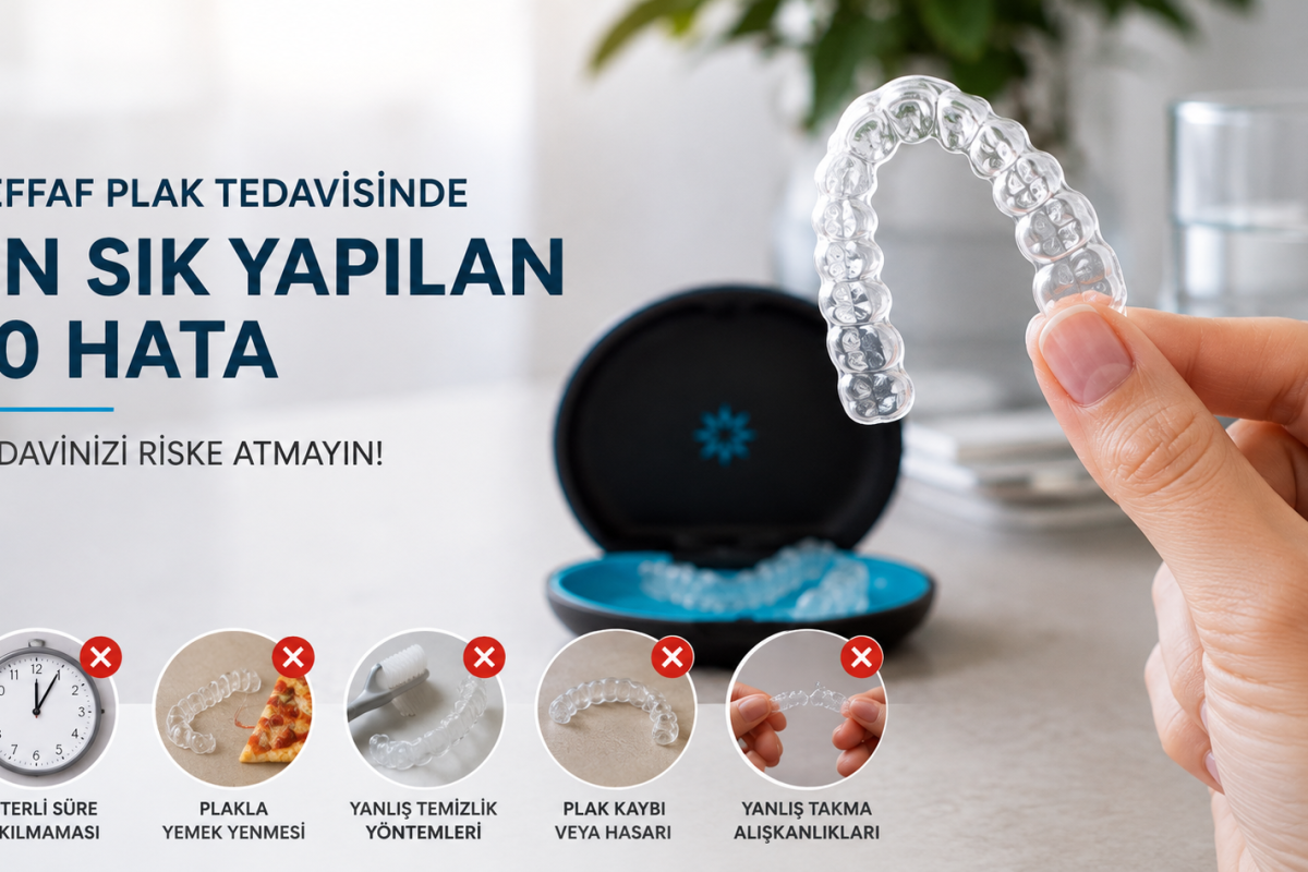 Şeffaf Plak Tedavisinde En Sık Yapılan 10 Hata
